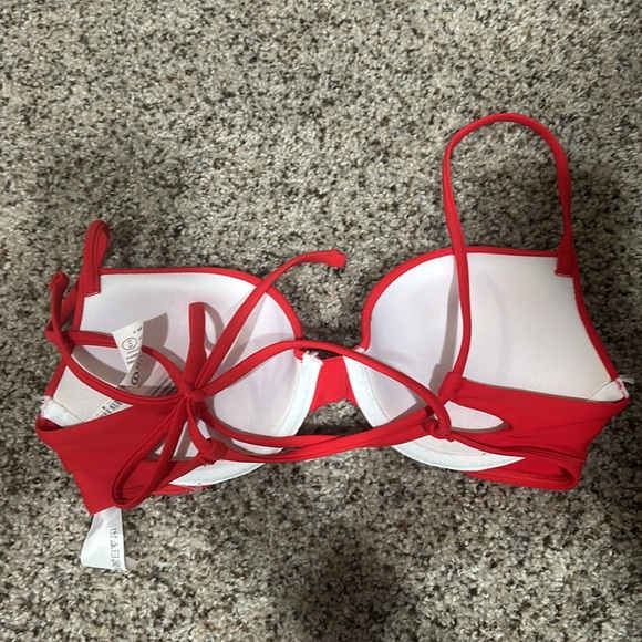 RED PUSH UP SWIMSUIT - Picture 2 of 2